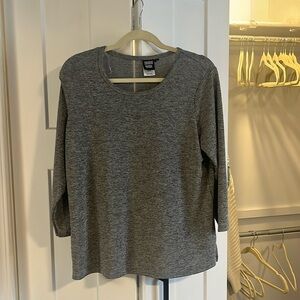 Sharon Young Silver Blouse